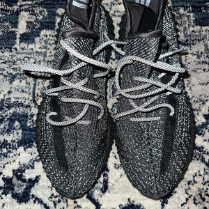 Black Yeezys. Size 12.5